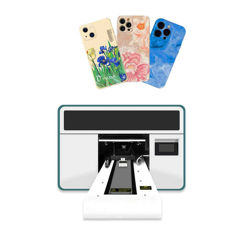 6 สี UV Hybrid Printer A3 UV Printer 3D Printing Desktop การบํารุงรักษาที่ต่ํา