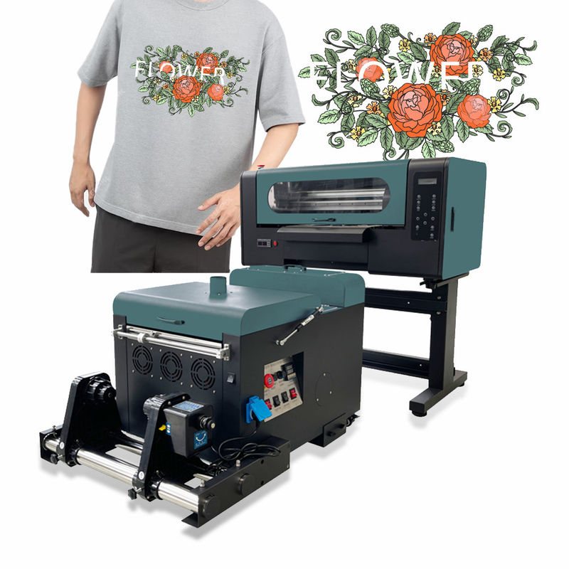 เครื่องพิมพ์เสื้อ T ขนาด 30 ซม. A3 เครื่องพิมพ์ Xp600 แบบตรงต่อหนัง