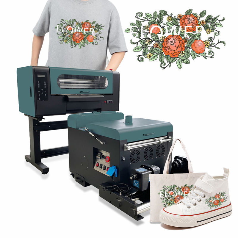 เครื่องพิมพ์เสื้อยืดขนาด A3 ตัวพิมพ์ดิจิตอล DTF พร้อมหัวพิมพ์ Epson XP600