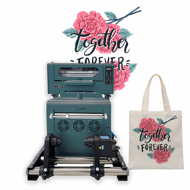 เครื่องพิมพ์ DTF ขนาด 30 ซม. เครื่องพิมพ์ DTF ขนาด A3 เครื่องพิมพ์ DTF พร้อมเครื่องสั่นผงสําหรับเสื้อ