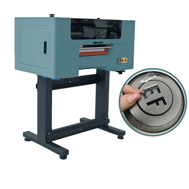 CE Multifunction Inkjet Printer Dtf UV Film Transfer Printer สําหรับกระจก พร้อมหัว XP600