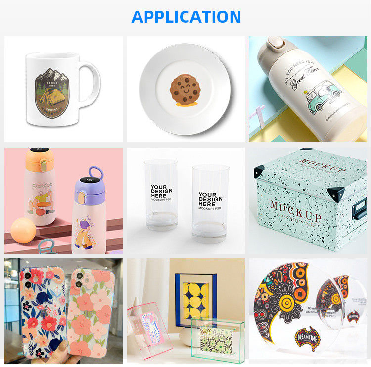 8 สี A3 UV Inkjet Printer UV LED 3d UV Printer สําหรับนาฬิกา Ipad