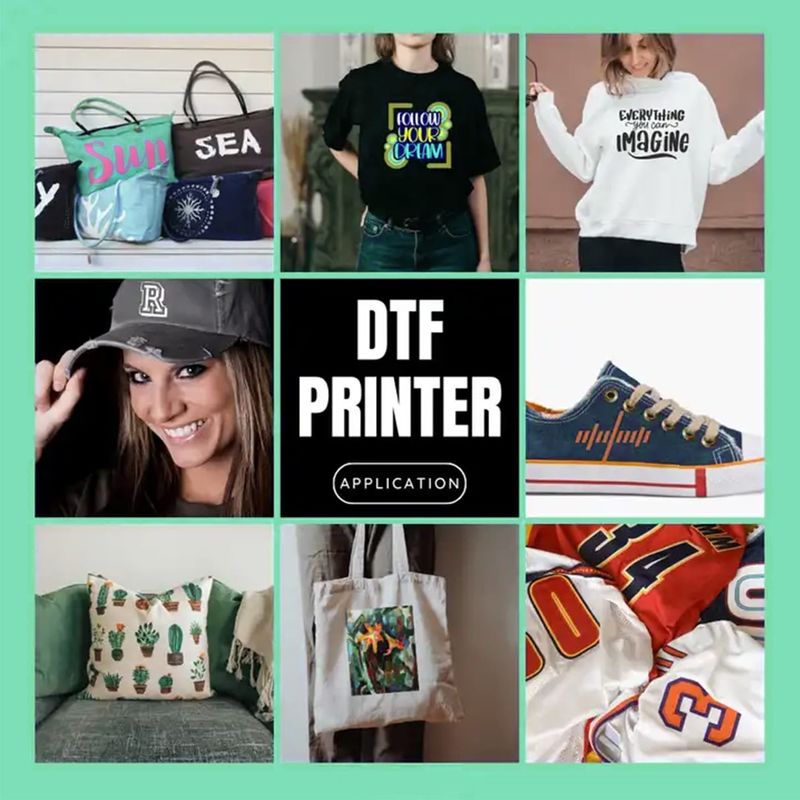 เครื่องพิมพ์หนัง PET A3 เครื่องพิมพ์เสื้อ DTF เครื่องพิมพ์ผงสั่นสําหรับหัวลาก