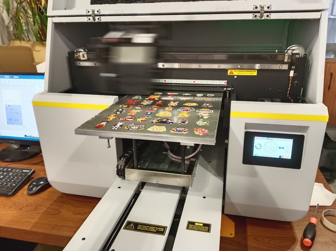 S1-HD Print Head A3 UV Flatbed Printer สําหรับการพิมพ์ตามความต้องการที่ความเร็วสูงสุด 3m2