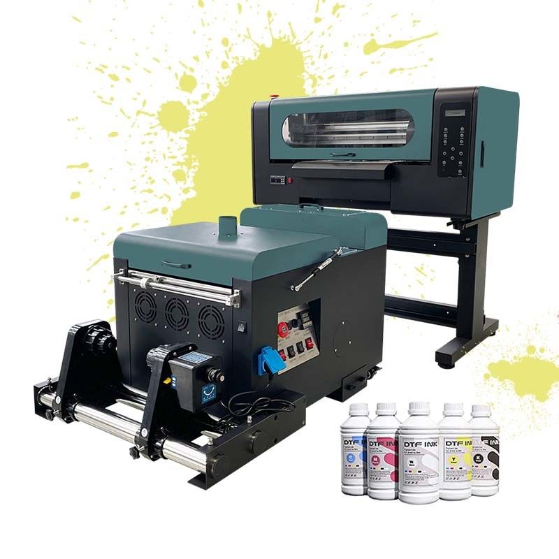 เครื่องพิมพ์ DTF ขนาด 30 ซม. สําหรับแผ่นผ้า เครื่องพิมพ์ DTF ขนาด A3 เครื่องพิมพ์ Inkjet สําหรับเสื้อผ้า