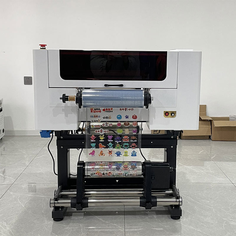 A3 UV DTF Printer 30cm AB Film I3200 Head All In One Roll To Roll เครื่องพิมพ์ UV DTF พร้อมเครื่องพิมพ์เลมเนเตอร์