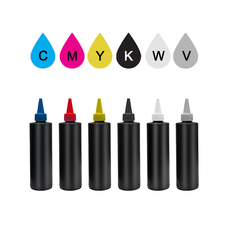 สีพิมพ์ UV สําหรับ Dx4 Dx5 Dx7 Xp600 Tx800 หัวเครื่องพิมพ์ สีพิมพ์ UV