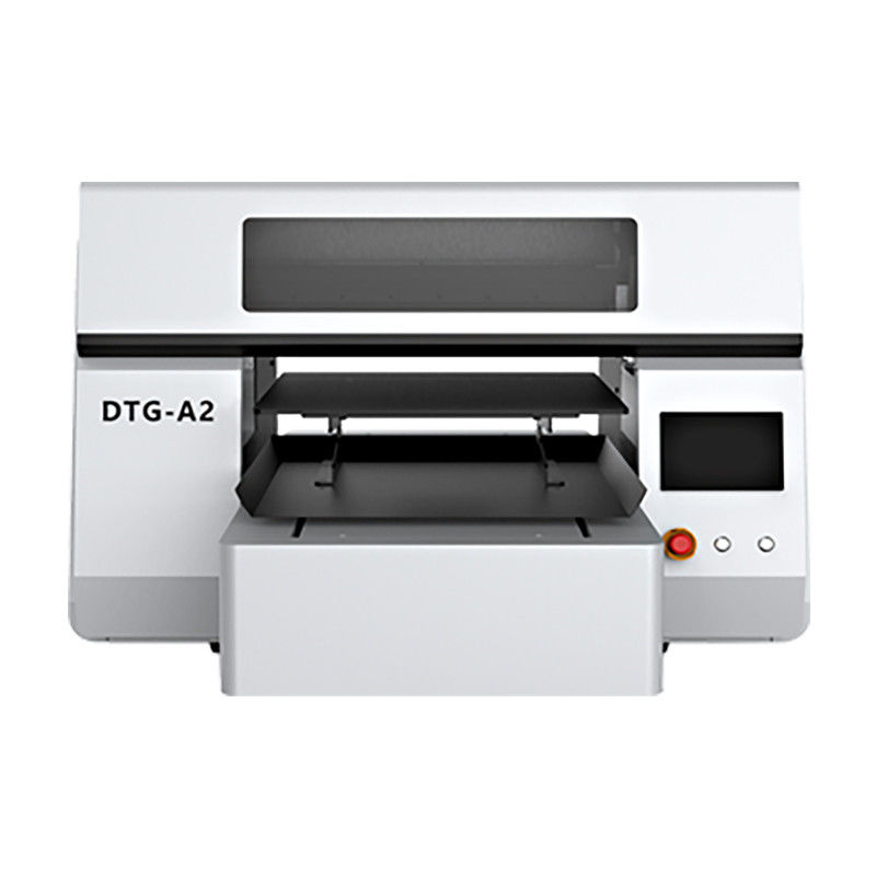เครื่องพิมพ์โต๊ะ A2 ขนาดตรงไปยังเครื่องพิมพ์เสื้อผ้า Digital Dtg T-Shirt Dtf