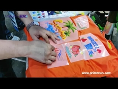 กระบวนการทั้งหมดของการพิมพ์และพิมพ์T-shirt จากเครื่องพิมพ์ DTF ขนาด 30CM