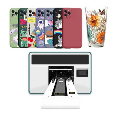 A3 ขนาด 6 สี UV Hybrid Printer Hybrid UV เครื่องพิมพ์ความละเอียด 1200dpi