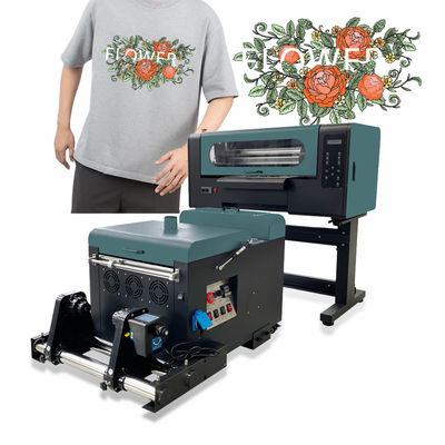 เครื่องพิมพ์เสื้อ T ขนาด 30 ซม. A3 เครื่องพิมพ์ Xp600 แบบตรงต่อหนัง
