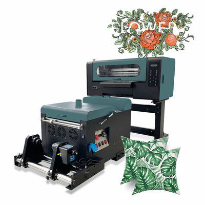 เครื่องพิมพ์เสื้อยืด DTF ขนาด 300 มม พร้อมเครื่องพิมพ์ส่ง DTF หัว Epson F1080 2 ตัว