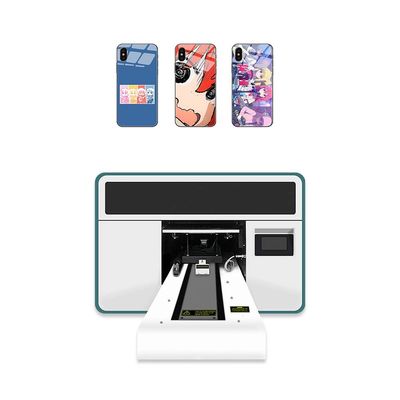 8 สี A3 ขนาด UV เครื่องพิมพ์แผ่นจานแก้ว Cube Digital UV 3D Printer