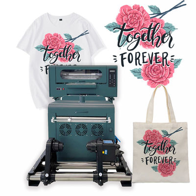 เครื่องพิมพ์หมึก DTF 30cm เครื่องพิมพ์หนัง PET A3 เครื่องพิมพ์ T-Shirt