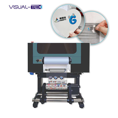AB Film UV DTF Printer Inkjet Printer เครื่องพิมพ์ส่งความร้อน พร้อมหัว Xp600