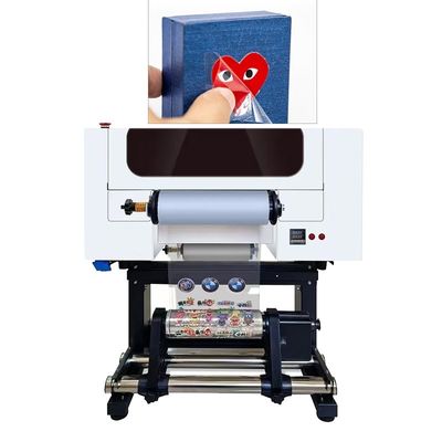A3 ขนาด UV DTF Printer 30cm 60cm UV DTF Printer ฟิล์ม AB สําหรับการพิมพ์สติ๊กเกอร์สติ๊กเกอร์