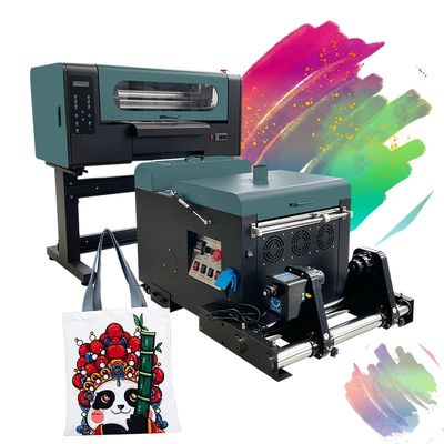 ขนาดเล็ก ขนาดพิมพ์กว้าง 300 มิลลิเมตร เครื่องพิมพ์ DTF มี 2 หัว Epson F1080 คุณภาพดี