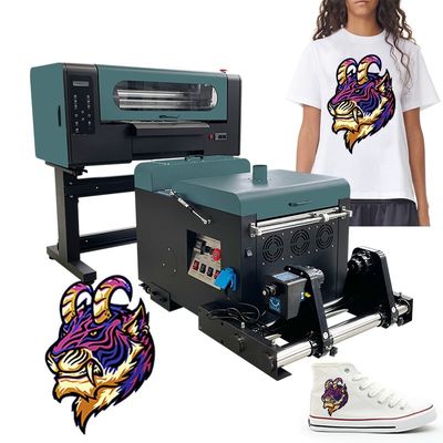 เครื่องพิมพ์ A3 Inkjet DTF และเครื่องปั่นผงสําหรับการพิมพ์ผ้า / การพิมพ์หมวก