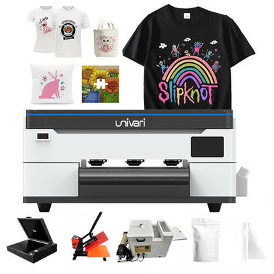 เครื่องพิมพ์ DTF Inkjet อัตโนมัติเต็ม ความจุ พิมพ์สําหรับเสื้อผ้า DTF การถ่ายทอดความร้อน