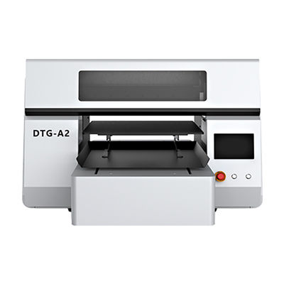 เครื่องพิมพ์โต๊ะ A2 ขนาดตรงไปยังเครื่องพิมพ์เสื้อผ้า Digital Dtg T-Shirt Dtf